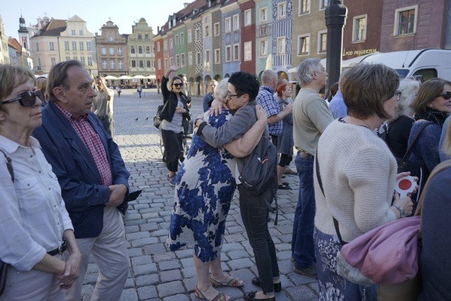 Poznaniacy wsparli w poniedziałek protestujących w sejmie rodziców osób niepełnosprawnych