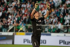 Wyróżniony bramkarz: