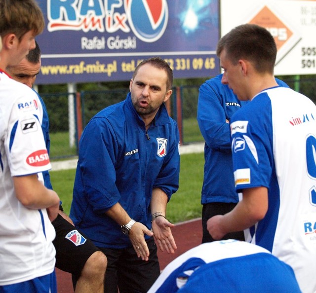 Piotr Tworek jeszcze za czasów pracy w Świeciu