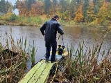 Pracownicy Akademii Marynarki Wojennej w Gdyni pomagali policji w akcjach poszukiwawczych, w tym Grzegorza Borysa w zbiorniku Lepusz