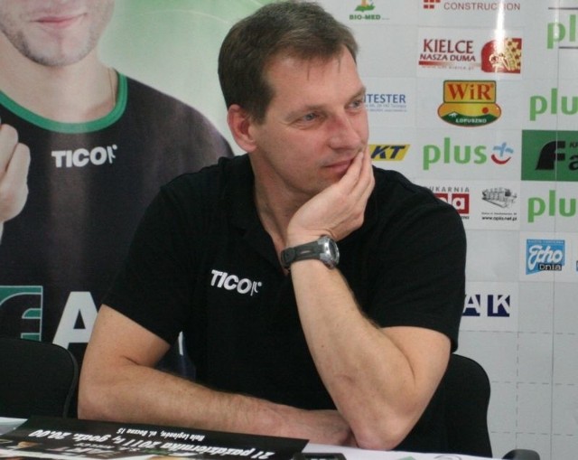 Trener Grzegorz Wagner mówi, ze Delecta Bydgoszcz to rywal w zasięgu Farta Kielce.