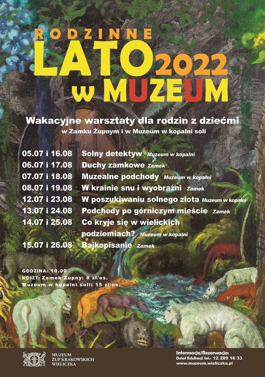 Wieliczka. Rodzinne lato w muzeum: podchody, duchy zamkowe, poszukiwanie solnego złota