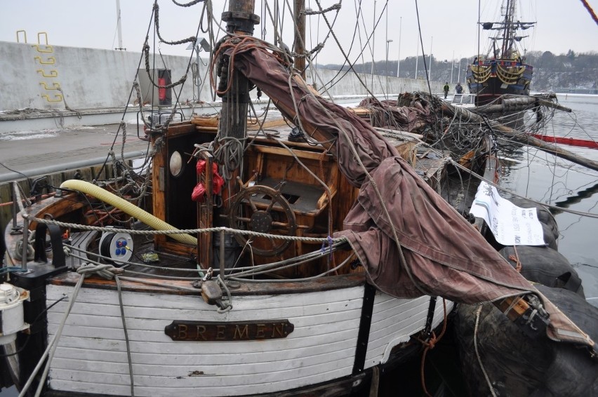 Jacht "Knudel", który zatonął w marinie w Gdyni, został...