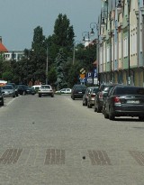 W Głogowie jest pełno kurzu na ulicy Słodowej