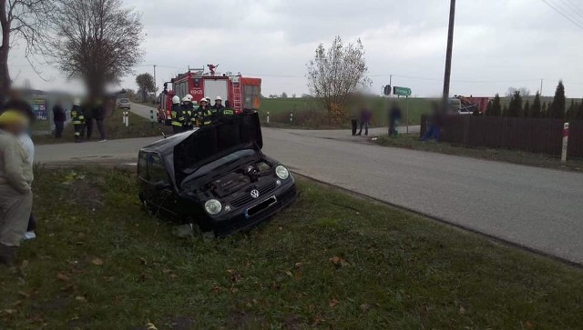 W sobotę o godz. 13.40 strażacy z OSP Brańsk zostali skierowani do miejscowości Olędzkie.