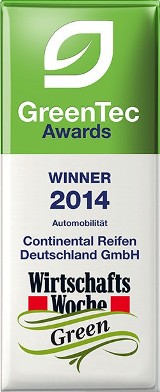 Continental zdobywcą nagrody GreenTec Award 2014 za gumę z dmuchawców