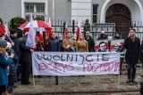 Gdańsk: Demonstracja pod konsulatem Federacji Rosyjskiej w sprawie uwięzionych na Białorusi Polaków. „Uwolnić Borys i Poczobuta!”