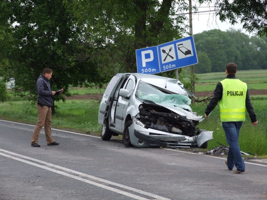 Śmiertelny wypadek w Wieluniu. Zginął 46-letni mężczyzna.