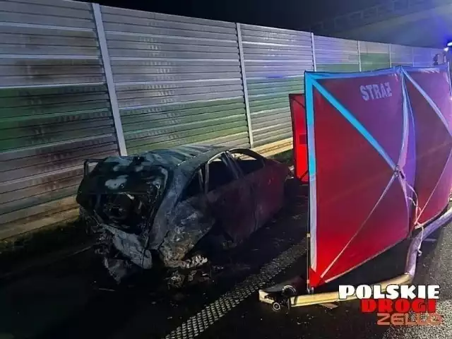 Do tragicznego wypadku doszło w sobotę 16 września 2023 roku na autostradzie A 1 w Sierosławiu (gmina Moszczenica) w powiecie piotrkowskim.