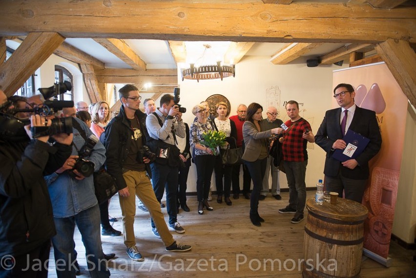 Gości powitał współwłaściciel muzeum  Andrzej Olszewski