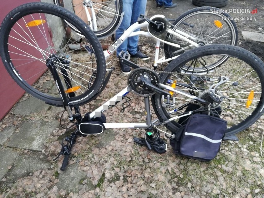 Złodziej z Tarnowskich Gór ukradł 30 opon i dwa rowery