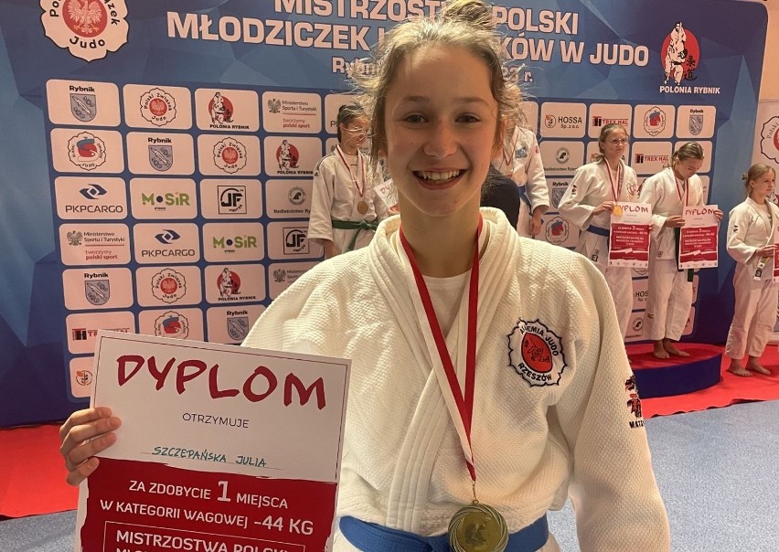 Akademia Judo i Millenium Akro ma troje medalistów mistrzostw Polski. Złoto dla Julii Szczepańskiej