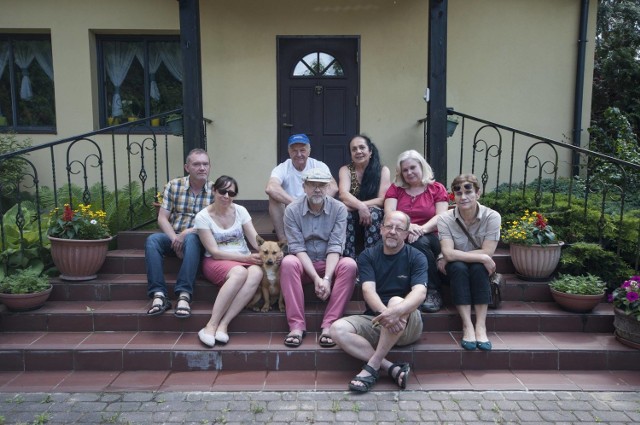 Uczestnicy pleneru gościli w gospodarstwie agroturystycznym Teresy Woźniak w Rudkach.