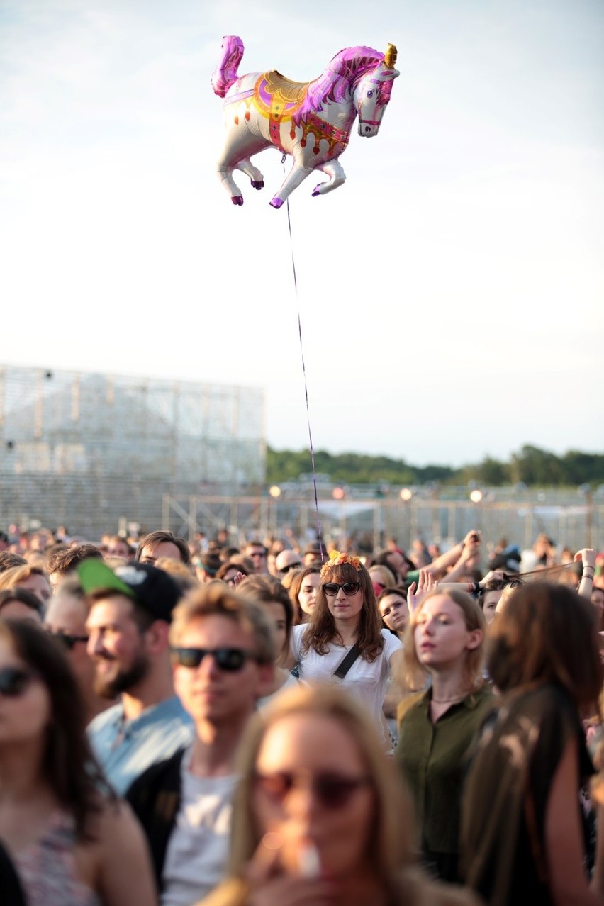 Zespół  Foals na Open'er Festival 2016