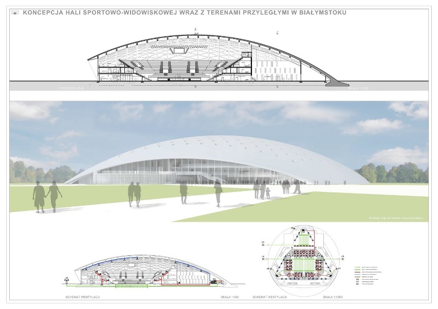 Hala widowiskowo-sportowa w Białymstoku powstanie na...