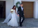 Znany opolski piłkarz Adam Deja wziął ślub. Jego wybranką została piękna Aleksandra [ZDJĘCIA]