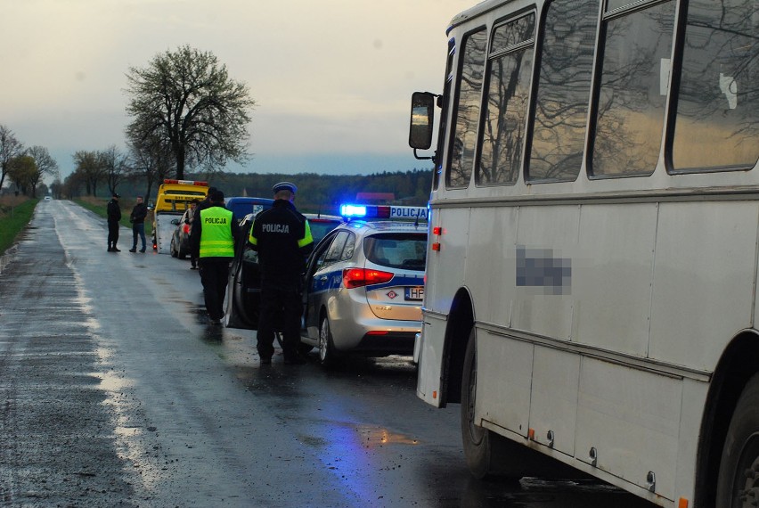 Wypadek pod Jarocinem: Potrącona 7-latka zmarła