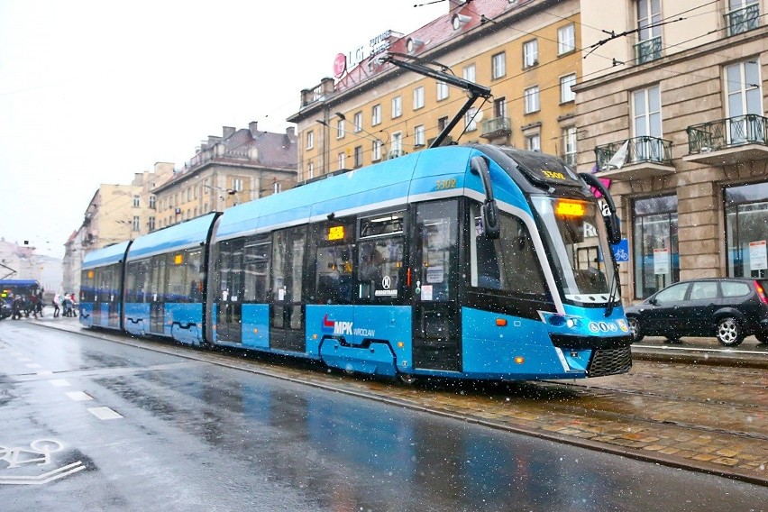 Nowy tramwaj - Moderus Gamma 2, wyjechał na wrocławskie...