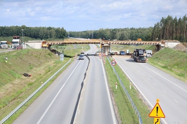 Budowa wiaduktu nad obwodnicą Szczecinka w ramach S11. Ten fragment jest już gotowy od 2019 roku