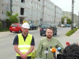 Budowa bloku komunalnego w Starachowicach na ukończeniu. Będzie 101 mieszkań. Zobacz zdjęcia