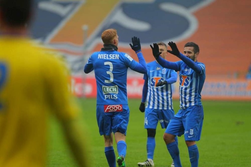 Sparing Lech Poznań - Elana Toruń. Wynik 8:0