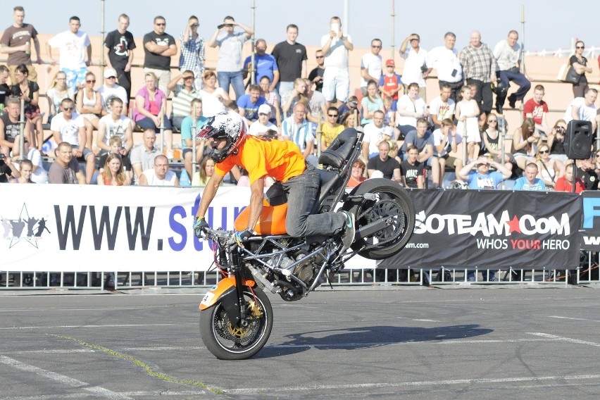 Akrobacje na motocyklach, czyli  Stunt Grand Prix w Bydgoszczy [zdjęcia]