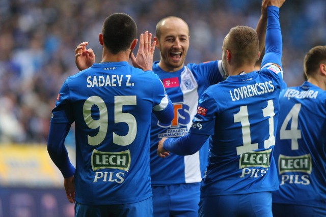 Lech Poznań - Ruch Chorzów 2:1: Oceniamy lechitów po meczu