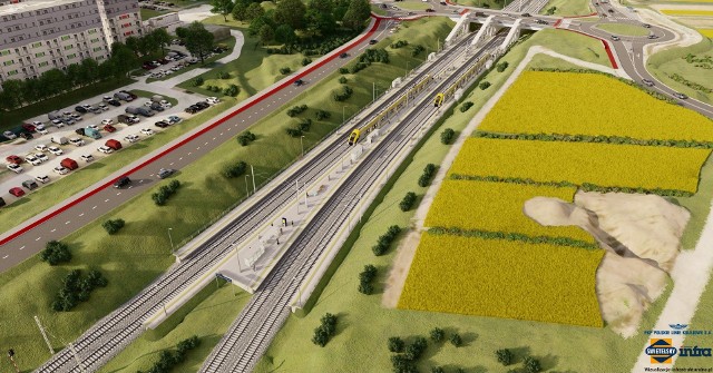 Tak będzie wyglądał przystanek kolejowy dla Mistrzejowic i Bieńczyc