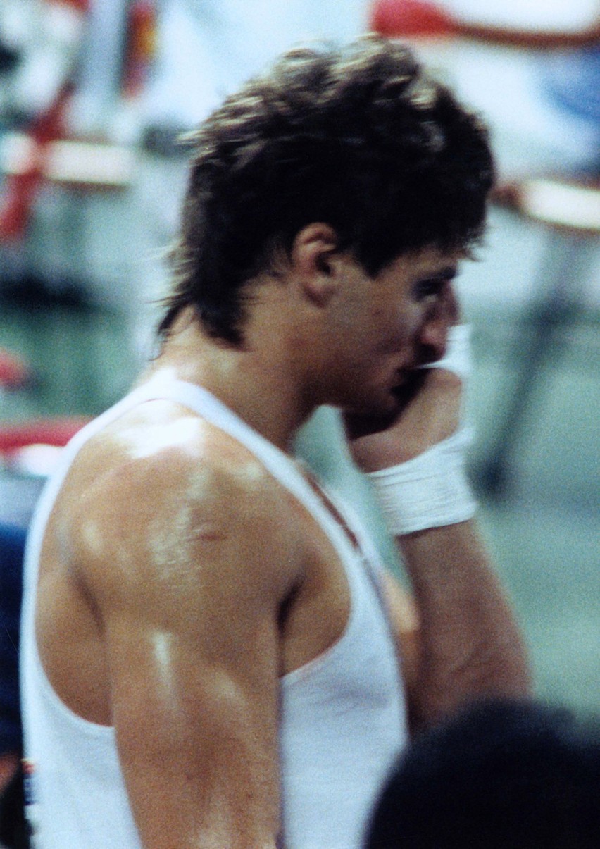 Andrzej Gołota na Igrzyskach Olimpijskich, 1988.