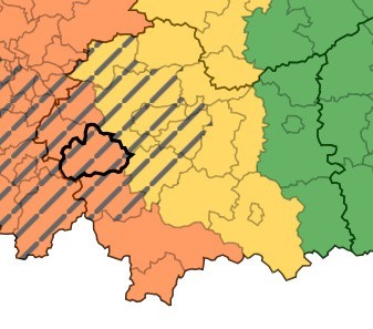 Największe opady prognozowane są w regionach górskich i...