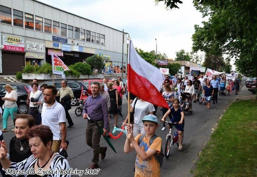 VI Marsz dla Życia i Rodziny w Kluczborku