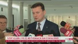 Poseł Zbigniew Girzyński odchodzi z PIS po sejmowej kontroli [wideo]