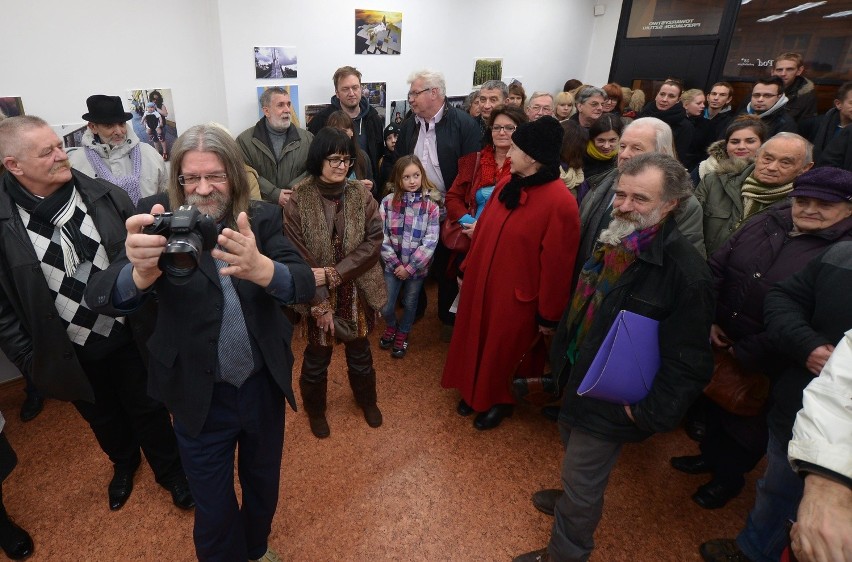 Wernisaż wystawy fotografii Andrzeja Mazieca...