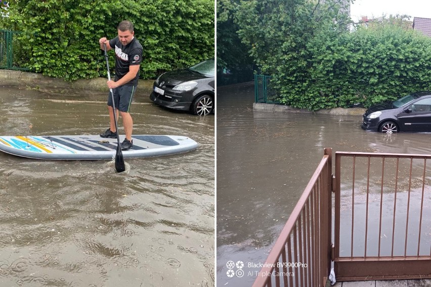 Mieszkańcy Somosierry w Szczecinie znów zalani. W proteście...
