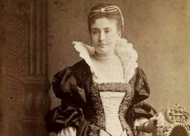 Antonina Domańska około 1883 roku