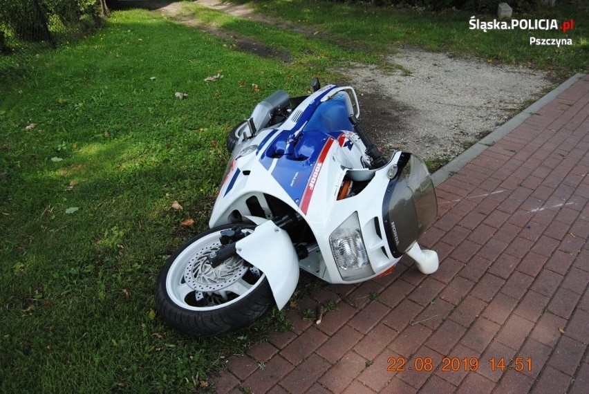 Wypadek w Pszczynie: nie żyje motocyklista ZDJĘCIA