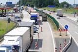 Potężny korek na autostradzie pod Wrocławiem 