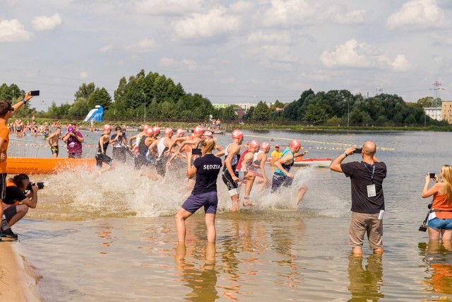 Walka triathlonistów w Białymstoku jest zawsze bardzo widowiskowa