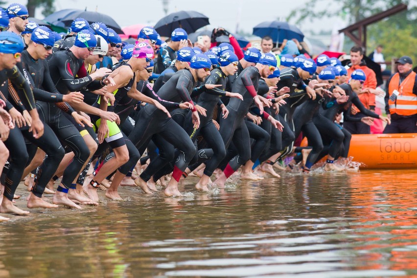 Walka triathlonistów w Białymstoku jest zawsze bardzo...