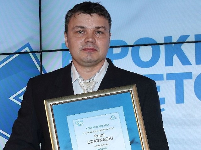 1 miejsce – Rafał Czarnecki, pracuje w Szpital Specjalistyczny Ducha Świętego w Sandomierzu