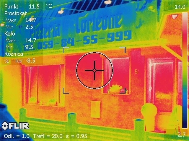 Pierwsza pizzeria w Słupsku zamontowała już kamerę termowizyjną [ZDJĘCIA]