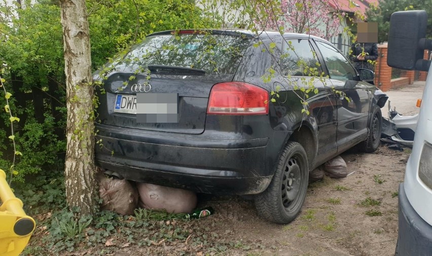 Wypadek maturzysty pod Wrocławiem. Nie dojechał na egzamin