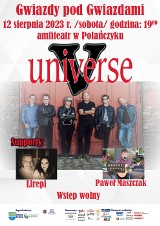 NASZ PATRONAT. Przed nami koncert Universe w Polańczyku i Festiwal Pierogów w Bereżnicy Wyżej