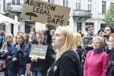 Protest kobiet przeciwko ustawie antyaborcyjnej w Łodzi [ZDJĘCIA]