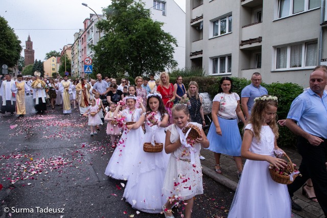 Procesje w kościołach NMP Królowej Świata i św. Ducha w Stargardzie