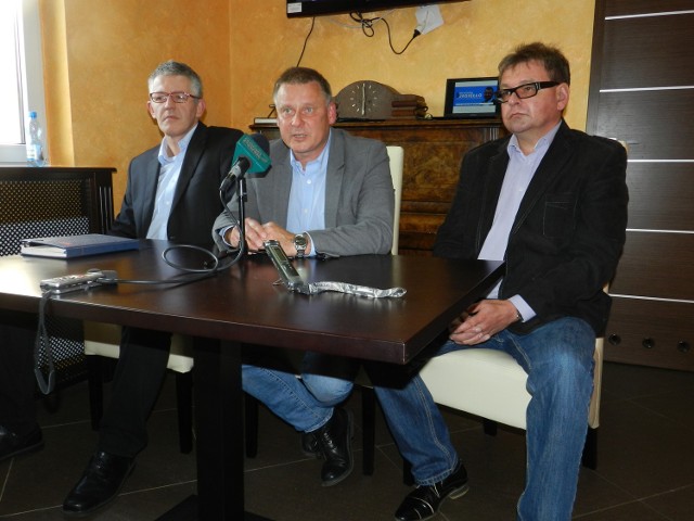Krzysztof Zachowski, Wojciech Jagiełło i Piotr Gabrysz.