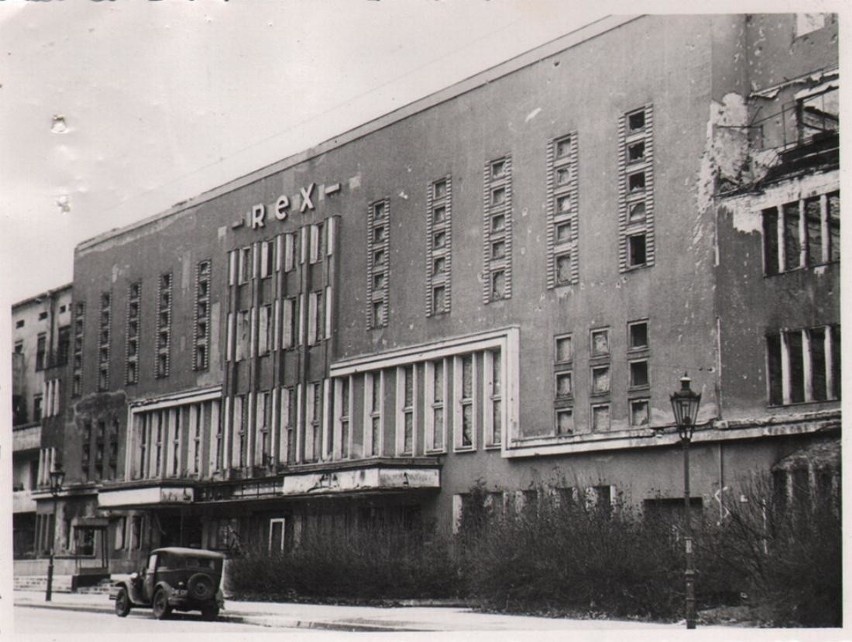 Budynek kina Lwów w 1948 r.