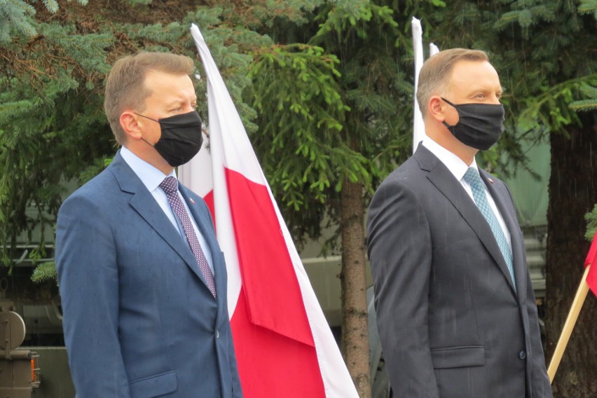Prezydent RP Andrzej Duda w Brodnicy. Wręczył awanse generalskie w Siłach Zbrojnych RP. Zobaczcie zdjęcia