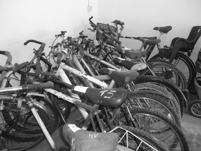 Większe zguby - jak rowery czy wózki - są w składziku przy ul. Okólnej.