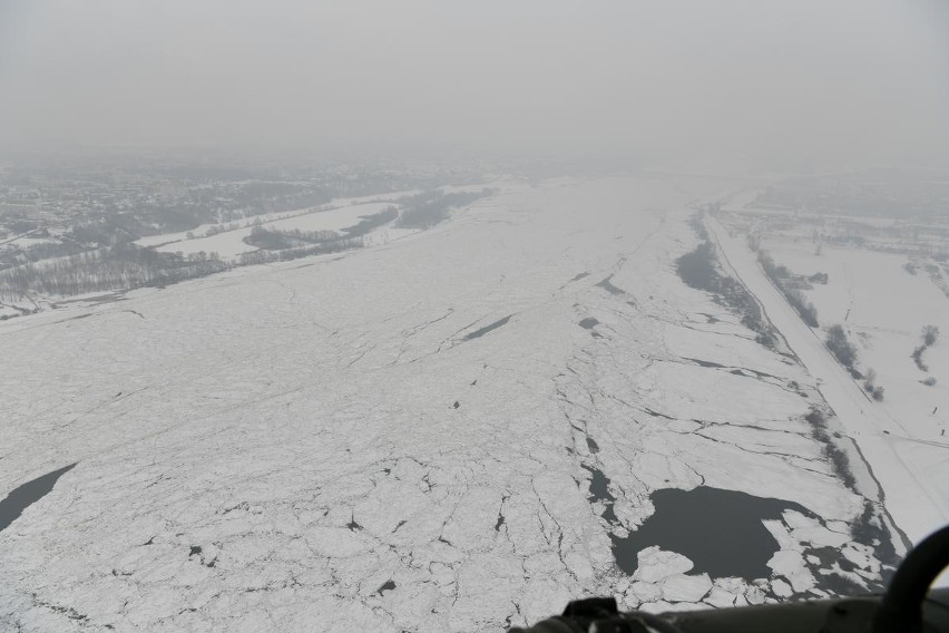 Tak wygląda obecnie Wisła. Rozpoznanie tworzących się tam...